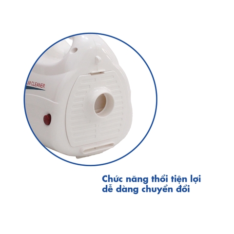 PDG-666 Máy hút bụi cầm tay Korea King (220V/50Hz, 1000W)-Màu Nâu trắng