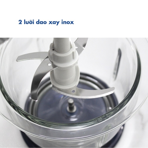 PMC-10B/R/G Máy xay thịt Korea King (điện áp 220v/50Hz, công suất 400W, dung tích 1.0L, màu đỏ)-Hàng chính hãng