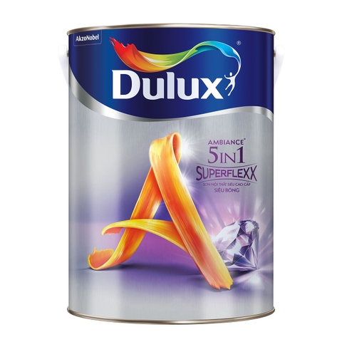 DULUX AMBIANCE 5IN 1 SUPERFLEXX DIAMOND GLOW Siêu bóng Z611B