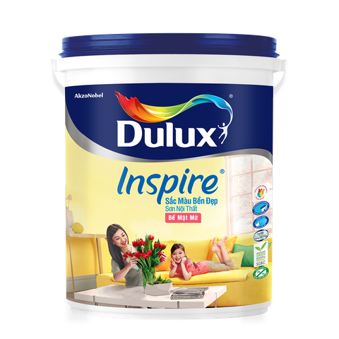 DULUX INSPIRE Bề mặt MỜ - 39A TRẮNG