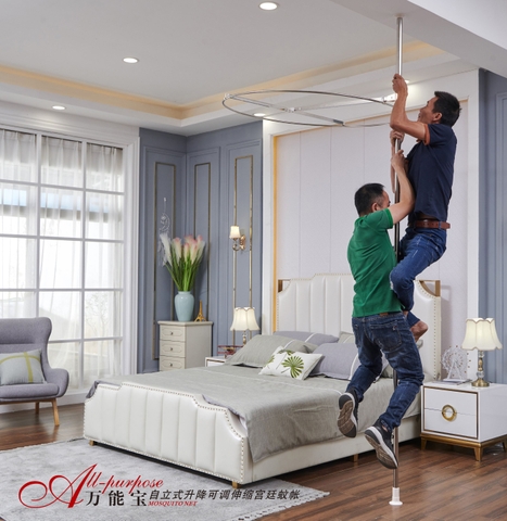Video Hướng dẫn lắp mùng công chúa không khoan tường