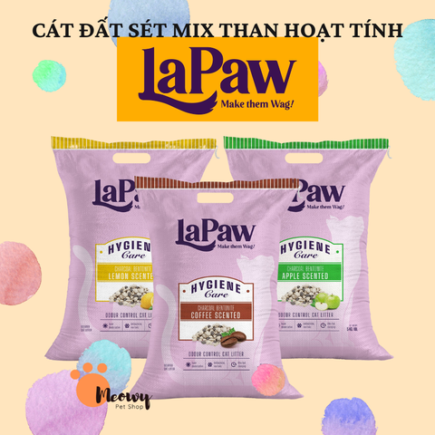 Cát LaPaw đất sét mix than hoạt tính