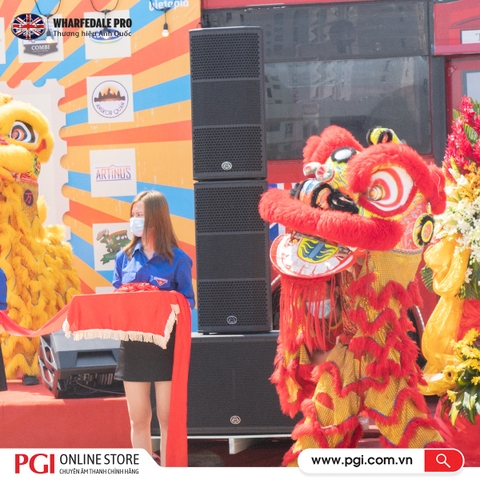 KHAI TRƯƠNG VIETOPIA ON WHEELS VỚI HỆ THỐNG ÂM THANH WHARFEDALE PRO