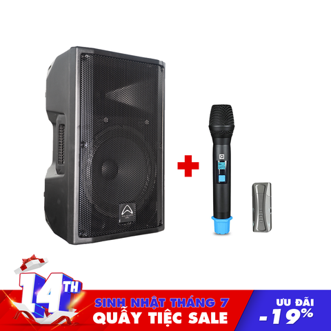 [HOT DEAL] Combo Loa Karaoke Wharfedale Pro Tourus AX-12MBT & Micro Alpha Works A1