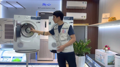 SẤY QUẦN ÁO Electrolux dòng EDV và EDS khác nhau ở đâu ?