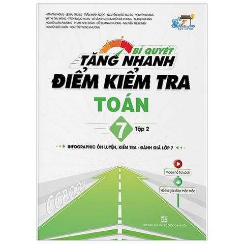 Bí Quyết Tăng Nhanh Điểm Kiểm Tra Toán 7 - Tập 2