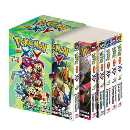 BOXSET POKÉMON ĐẶC BIỆT X-Y (6 TẬP)