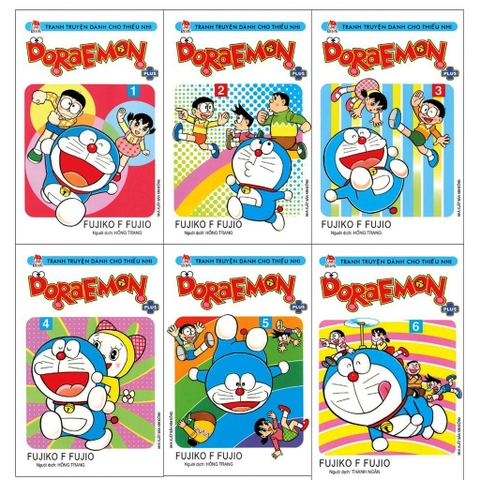 Truyện tranh - combo Doraemon Plus (Trọn Bộ 6 Tập)