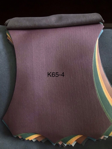 KITA-K65-4:-MÀU MẮM TÔM VẢI GIẢ DA VÂN TRƠN