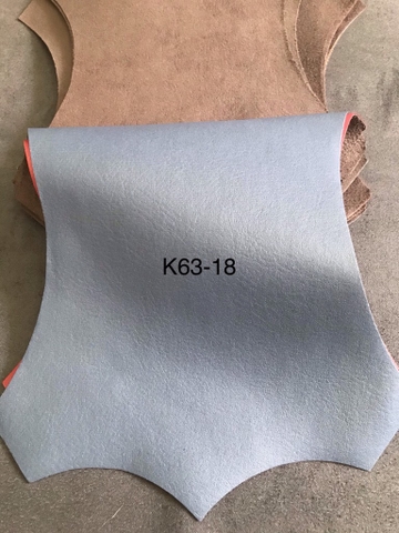 KITA-K63-16:-MÀU XANH LƠ VẢI GIẢ DA VÂN XƯỚC