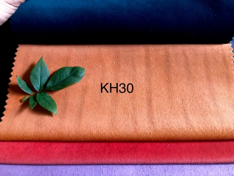 KITA-SAMI-KH-30:-VẢI NHUNG CAO CẤP - MÀU CAM THỔ