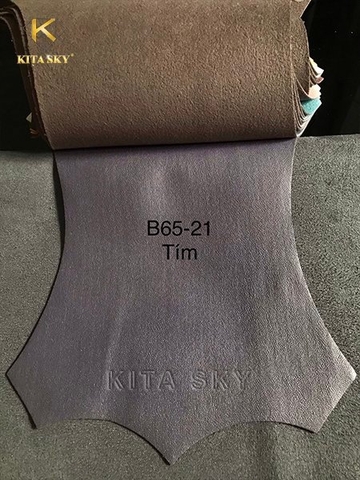 KITA-K65-21:-MÀU GÀ ÁC VẢI GIẢ DA VÂN TRƠN