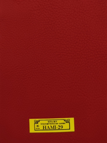 KITA-HAMI-29:-MÀU ĐỎ ĐÔ SẬM REAL RED VÂN ĐẾ VẢI
