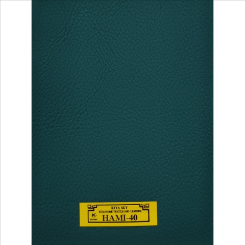 KITA-HAMI-40:-MÀU XANH NGỌC LỤC BẢO LIGHT-SEA-GREEN VÂN ĐẾ VẢI