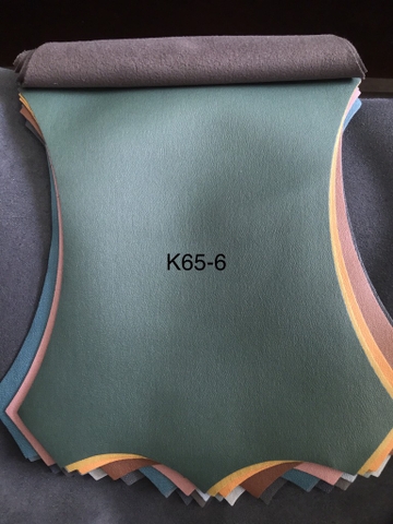 KITA-K65-6:-MÀU THÔNG NOEL  VẢI GIẢ DA VÂN TRƠN