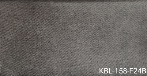 KITA-KBL-158-F24B: VẢI BỐ NHUNG MỊN XÁM SẪM