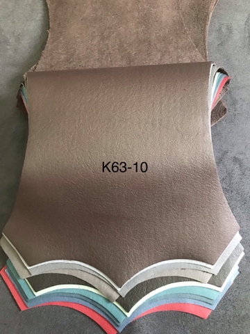 KITA-K63-10:-MÀU BÙN ĐẤT VẢI GIẢ DA VÂN XƯỚC