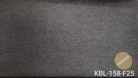 KITA-KBL-158-F25: VẢI BỐ NHUNG MỊN XÁM LÔNG CHUỘT