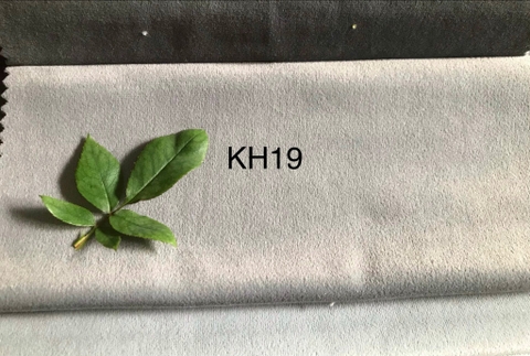 KITA-SAMI-KH-19:-VẢI NHUNG CAO CẤP - MÀU XÁM KHÓI BẠC