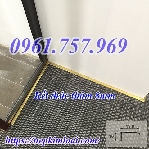 Nẹp chặn thảm 8 li