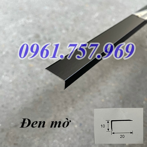 Nẹp chữ L màu đen