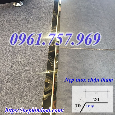 Nẹp inox chặn thảm