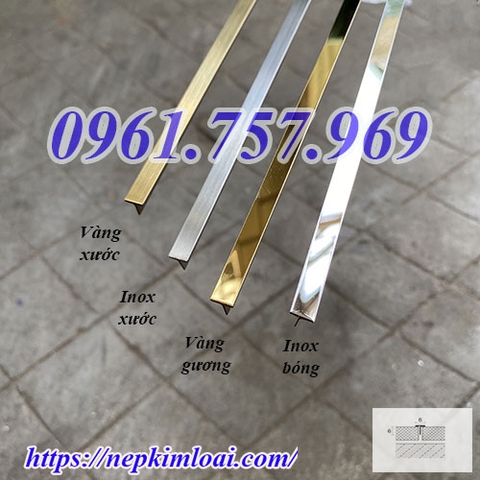 Nẹp T6 inox 304