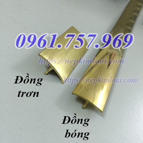 Nẹp t đồng nguyên chất