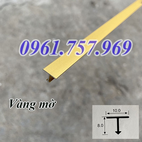 Nẹp nhôm T10, Nẹp T10