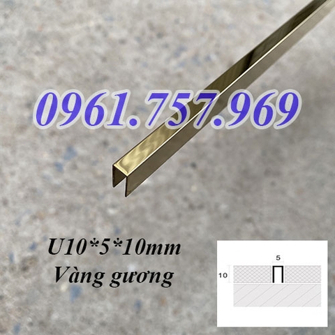 Nẹp U inox 304