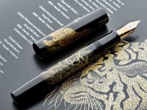 Bút Máy Namiki Emperor Chinkin Tiger