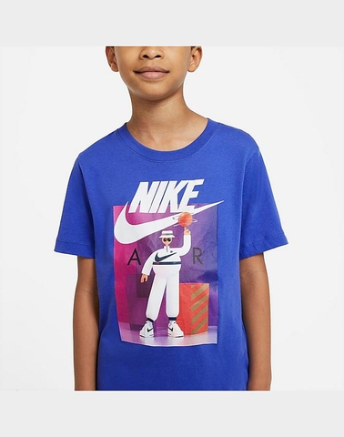 ÁO NIKE BIG KIDS' BALLER GRAPHIC BLUE XL (CZ1829-430)