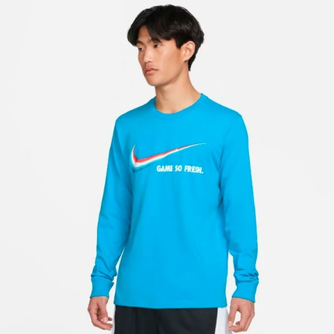 Áo Nike tay dài Blue Game So Fresh DN2998-446