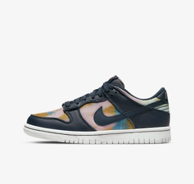 Nike Dunk Low Graffiti Navy (GS) - DM1051-400