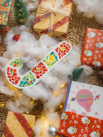 Bộ tự làm tranh khảm gốm Candy Cane