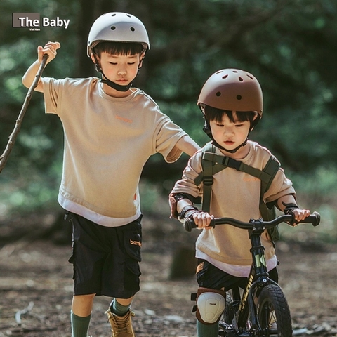 Bộ bảo hộ trẻ em - Mũ bảo hiểm, bảo hộ đầu gối, khuỷu tay cao cấp