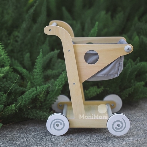 Xe gỗ tập đi trẻ em Hàn Quốc cao cấp | Baby Walker