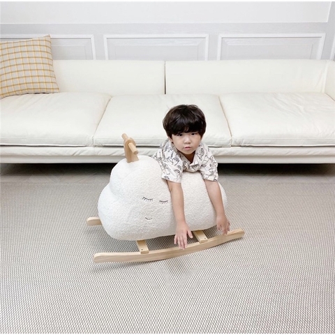 Ghế bập bênh cầu vồng cao cấp - Rainbow Rocking Chair