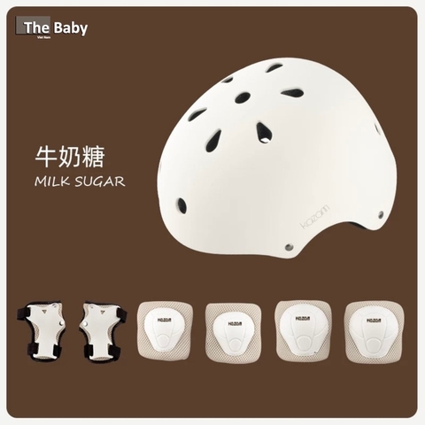 Bộ bảo hộ trẻ em - Mũ bảo hiểm, bảo hộ đầu gối, khuỷu tay cao cấp