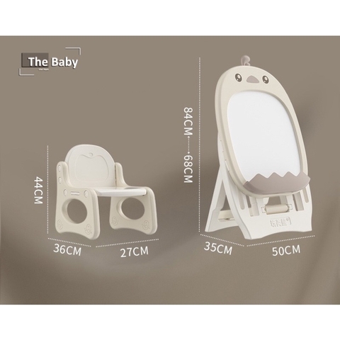 Bộ bàn ghế tập vẽ trẻ em cao cấp | Drawing Table