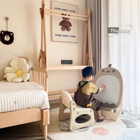 Bộ bàn ghế tập vẽ trẻ em cao cấp | Drawing Table