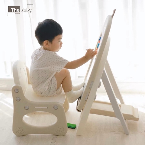 Bộ bàn ghế tập vẽ trẻ em cao cấp | Drawing Table