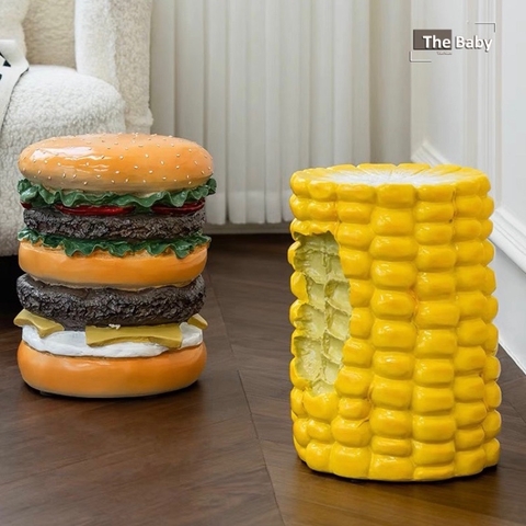 Ghế Đôn Food ngộ nghĩnh cao cấp | Food Stools