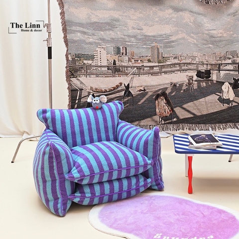 Sofa kẻ sọc Papa Hug cao cấp | PapaHug Chair