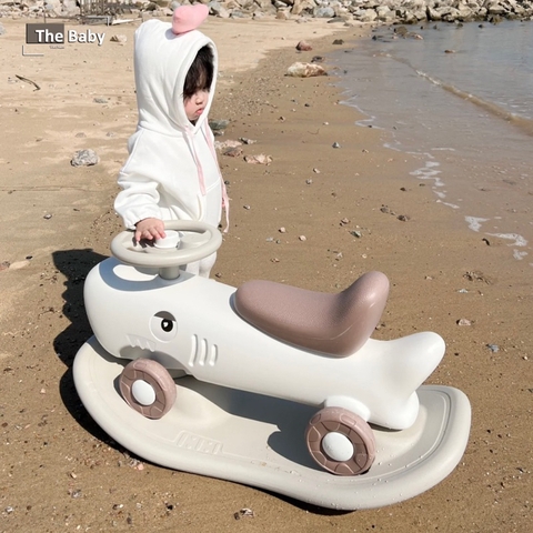Xe chòi chân Baby Shark trẻ em cao cấp || Baby Shark Car