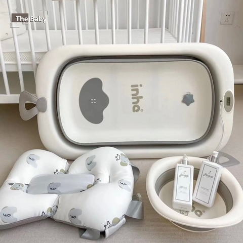 Bồn tắm trẻ em Inhe gấp gon cao cấp / Inhe Bathtub