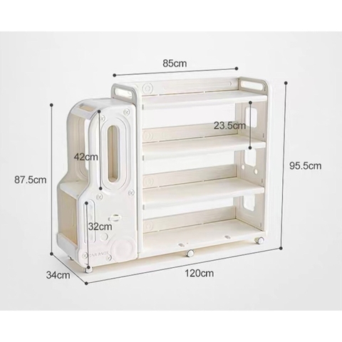 Tủ trẻ em Bus Đa năng cao cấp / Bus Cabinet