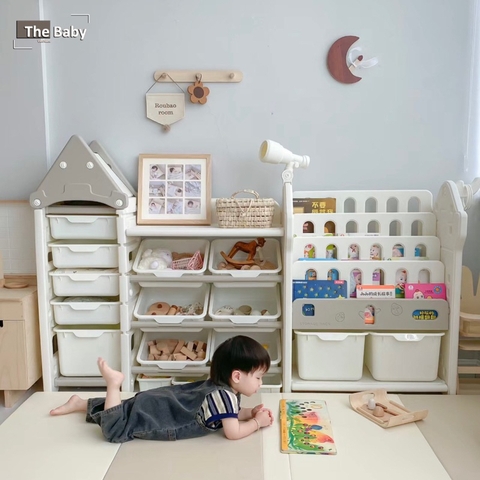 Bộ tủ INHE trẻ em đa chức năng cao cấp / INHE Cabinet