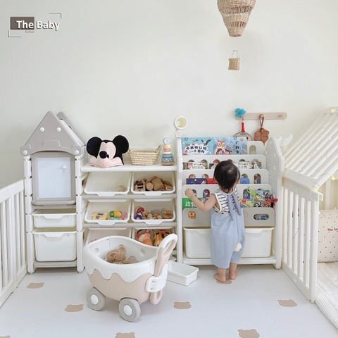 Bộ tủ INHE trẻ em đa chức năng cao cấp / INHE Cabinet