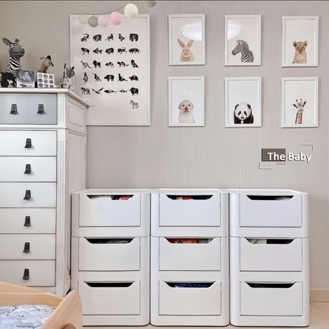 Hộp lưu trữ đồ trẻ em Pastel cao cấp / Pastel Box